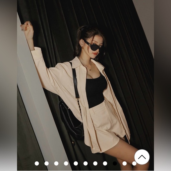 NEW! AIR SPACE Plain Corduroy Shorts - Picture 2 of 5